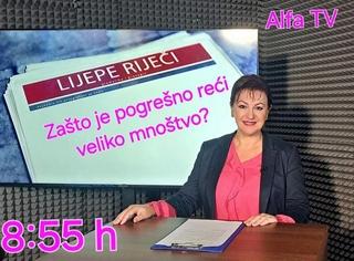 Zašto je pogrešno reći veliko mnoštvo?