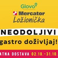 Besplatna dostava gotovih jela sa Gastro odjela Mercatora Ložionička putem Glovo aplikacije