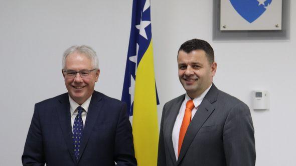 Ambasador Marfi i ministar Hurtić - Avaz