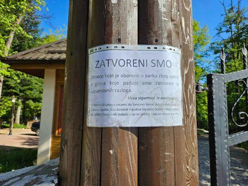 Park zatvoren iz sigurnosnih razloga - Avaz