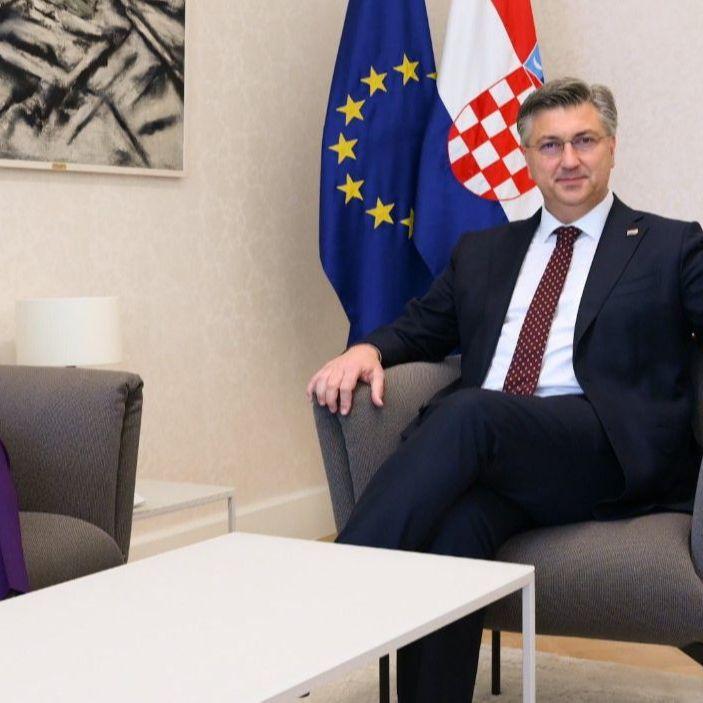 Plenković i Brnabić u Zagrebu: Dijalogom graditi put u budućnost