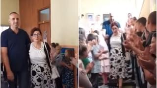 Video / Učenici se oprostili od učiteljice koja je otišla u penziju