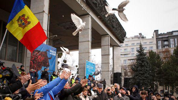 Protesti u Moldaviji  - Avaz