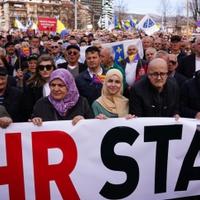 Nakon današnjih protesta ispred OHR-a nezadovoljni građanin poručio: Organizirani su u službi jedne stranke