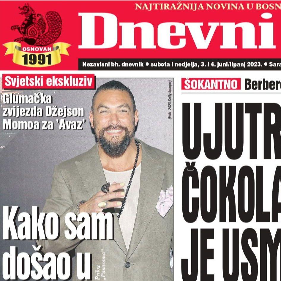 U dvobroju "Dnevnog avaza" čitajte: Ujutro joj dao čokoladu, uvečer je usmrtio