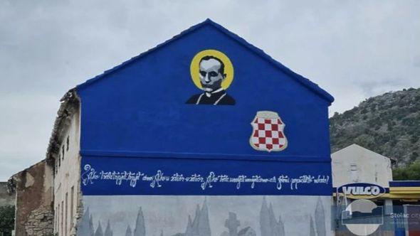 Uklonjen sramni mural - Avaz