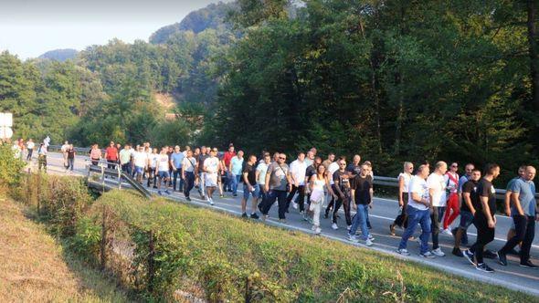 Protest podrške Dodiku - Avaz