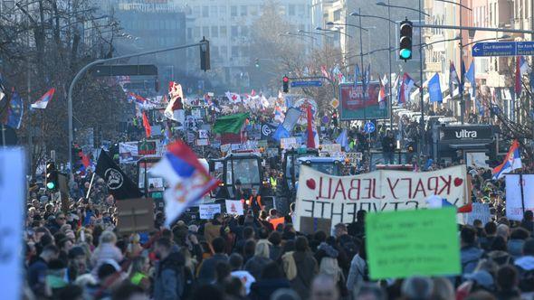 Novi Sad blokade - Avaz