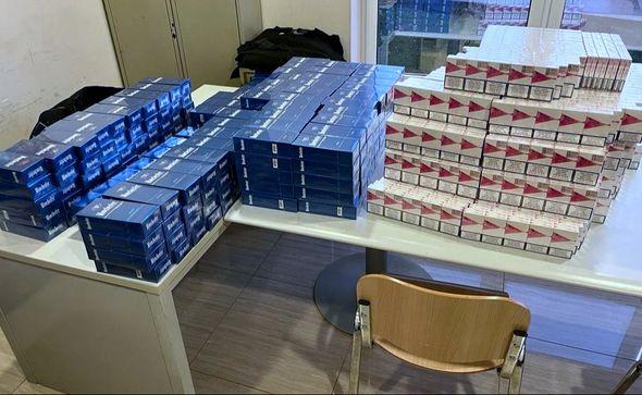 Zaplijenjene cigarete - Avaz