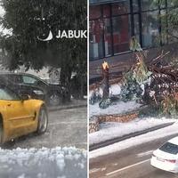 Nezapamćeno nevrijeme praćeno gradom i olujnim vjetrom pogodilo Hercegovinu