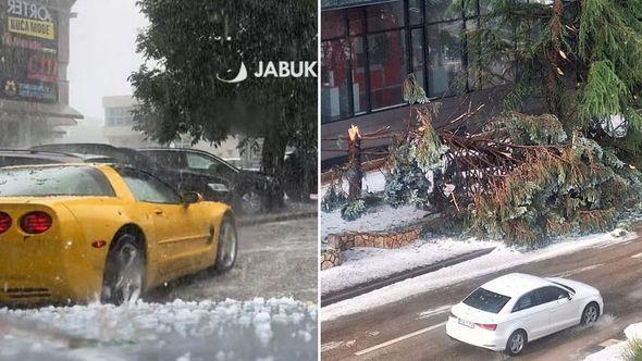 Nevrijeme u Širokom Brijegu - Avaz