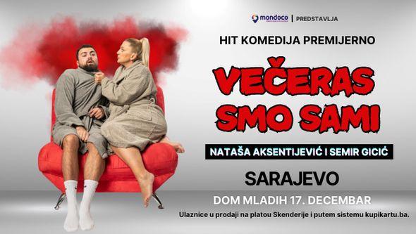 Komedija "Večeras smo sami" - Avaz