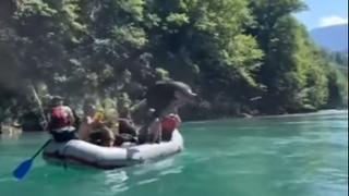 Nikola Jokić izveo salto na raftingu i izazvao oduševljenje