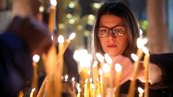 Vaskršnja liturgija u Sabornoj crkvi - Avaz