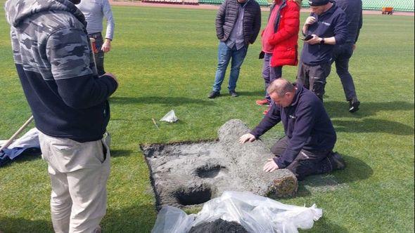 Travnjak na stadionu Koševo - Avaz