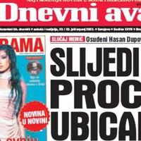 U dvobroju "Dnevnog avaza" čitajte: Slijedi proces ubicama