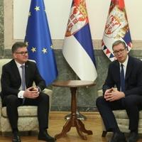 Vučić se sastao sa Lajčakom u Beogradu
