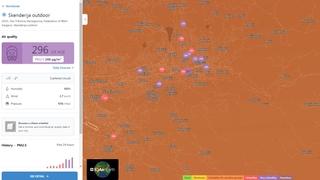 IQAir: Sarajevo trenutno najzagađeniji glavni grad svijeta