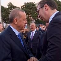 Vučić se sastao sa Erdoganom u Budimpešti