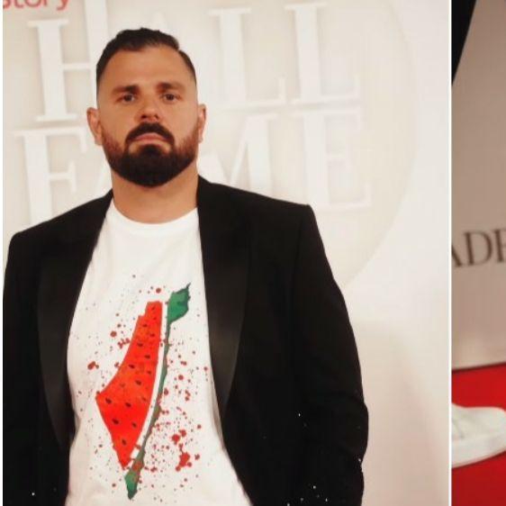 Kristijan Iličić iskoristio glamurozni događaj da skrene pažnju na Palestinu