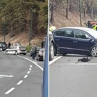 Nesreća na magistralnom putu Vogošća - Semizovac, obustavljen saobraćaj