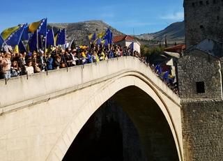 Obilježena godišnjica rušenja Starog mosta