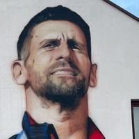 Đoković dobio fantastičan mural u BiH nakon što je "kompletirao tenis"