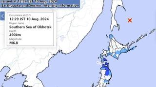 Zemljotres jačine 6,8 stepeni Rihterove skale pogodio Japan