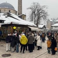 Praznična atmosfera u Sarajevu: Veliki broj turista u glavnom gradu BiH