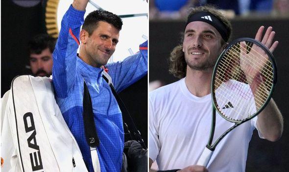 Novak Djokovic and Stefanos Tsitsipas - Avaz