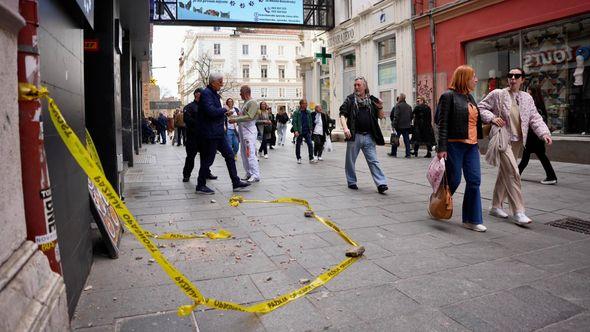 Ponovo se obrušila fasada na Ferhadiji - Avaz