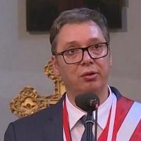 Vučiću uručen orden Eparhije budimske prvog reda