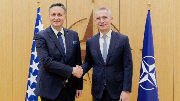 Bećirović i Stoltenberg - Avaz