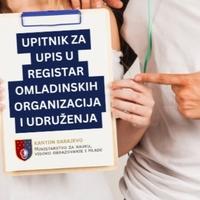 Pokreće se proces izrade Registra omladinskih udruženja