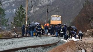 Započelo postavljanje pragova i šina na pruzi u Jablanici