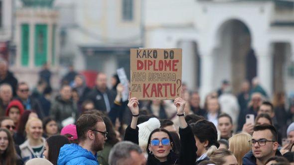 Sa protesta u Tuzli - Avaz