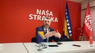 Naša stranka: Krajnje je vrijeme da se od Dejtona svi okrenemo Briselu, ne samo deklarativno nego i predanim radom