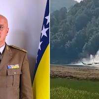 Mirsad Ahmić, brigadni general OSBiH, za "Avaz": Svi članovi posade su dobro, uspjeli su izaći, helikopter je potonuo