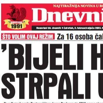 Danas u "Dnevnom avazu" čitajte: "Bijeli hljeb" strpali u džep