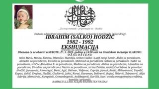 Dženaza desetogodišnjem dječaku Ibrahimu Hodžiću koji je ubijen u Višegradu klanjat će se danas