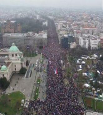 Beograd protesti - Avaz