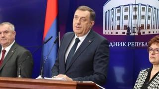 Dodik o saopćenju Trojke: Vidim da oni neće s nama, mislim da mi nećemo s njima