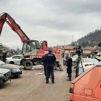 MUP ZDK uništio 29 automobila oduzetih od višestrukih povratnika u činjenju saobraćajnih prekršaja