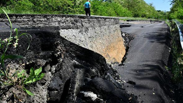 Cesta se prepolovila - Avaz