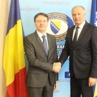 Helez s ambasadorom Rumunije u BiH: Iskazana potreba za daljom saradnjom 