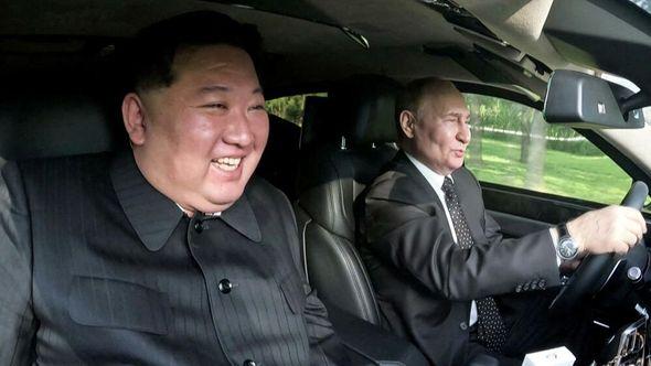 Kim Jong-un i Vladimir Putin - Avaz