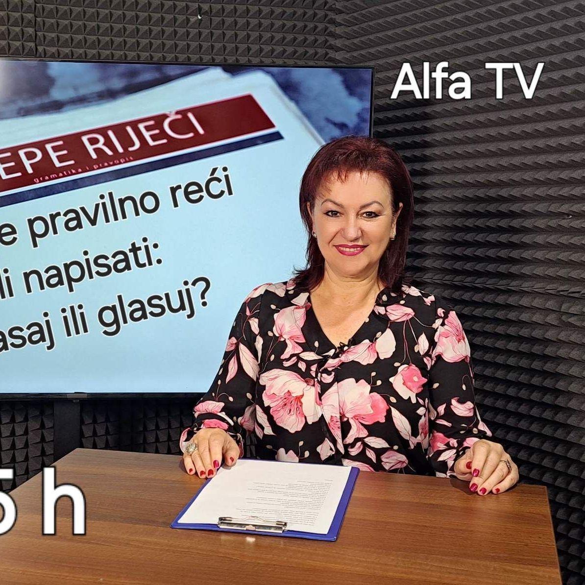 Kako je pravilno reći ili napisati: glasaj ili glasuj? 