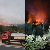 Mostarski vatrogasci se i dalje bore s požarom