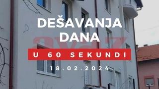 Pregled najčitanijih vijesti dana na portalu "Avaza" za 18. februar