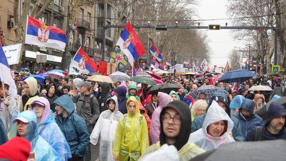 Beograd protesti - Avaz